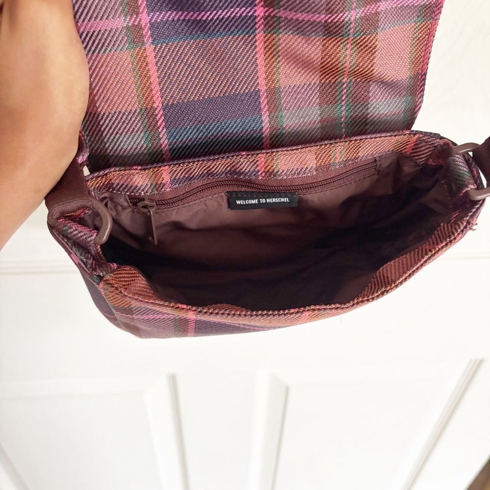 Herschel Supply Company Women's Plaid Crossbody Bag - Multicolor - Picture 4 of 5
